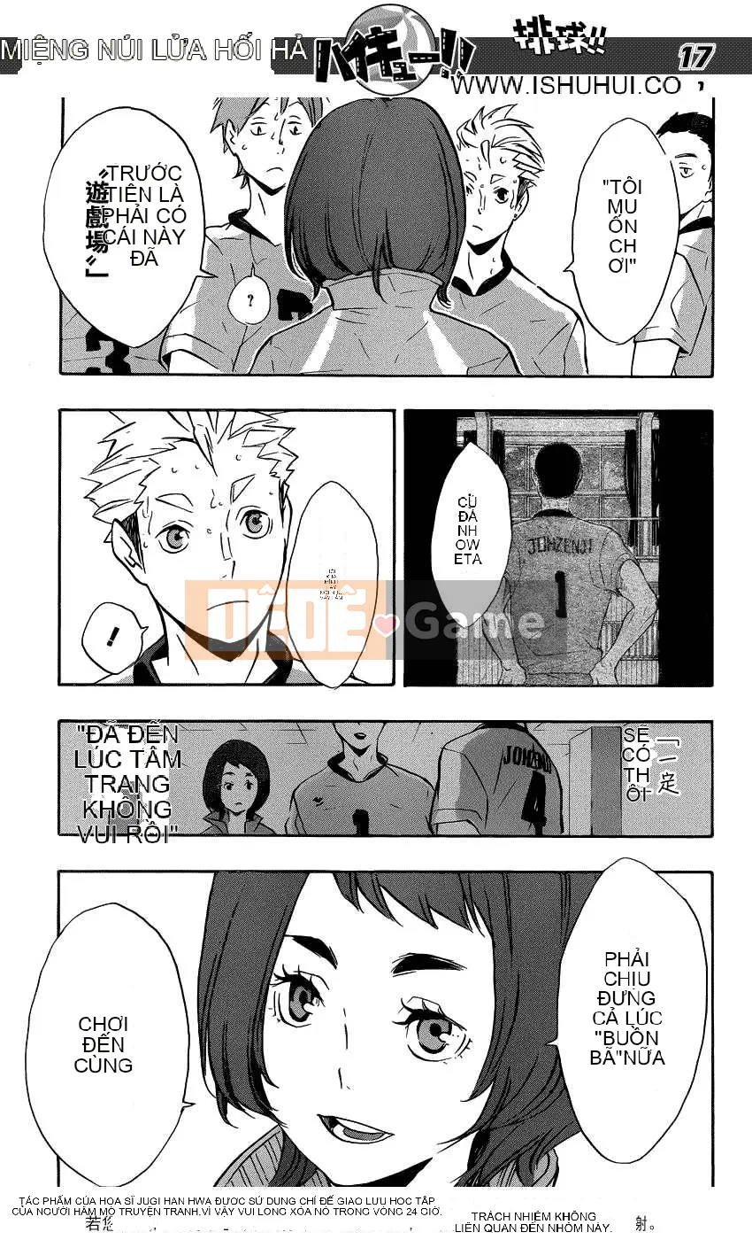 Cậu bé bóng chuyền Chương 113