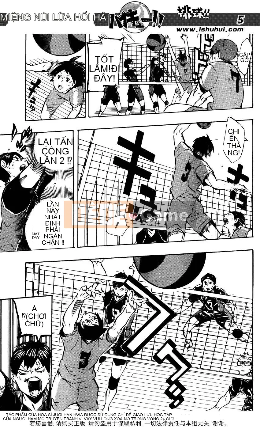 Cậu bé bóng chuyền Chương 114