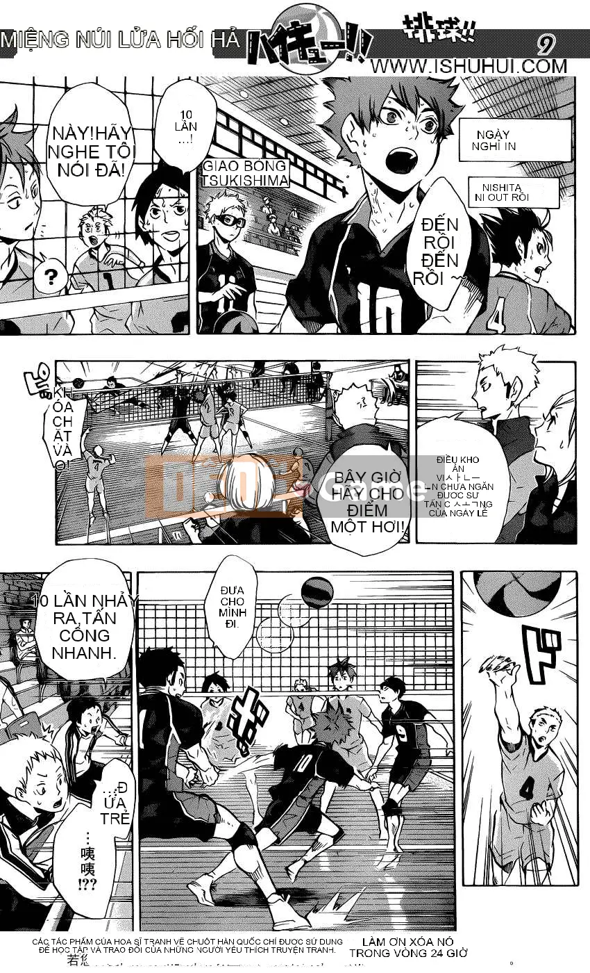 Cậu bé bóng chuyền Chương 114