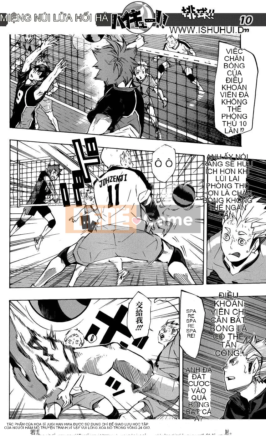 Cậu bé bóng chuyền Chương 114