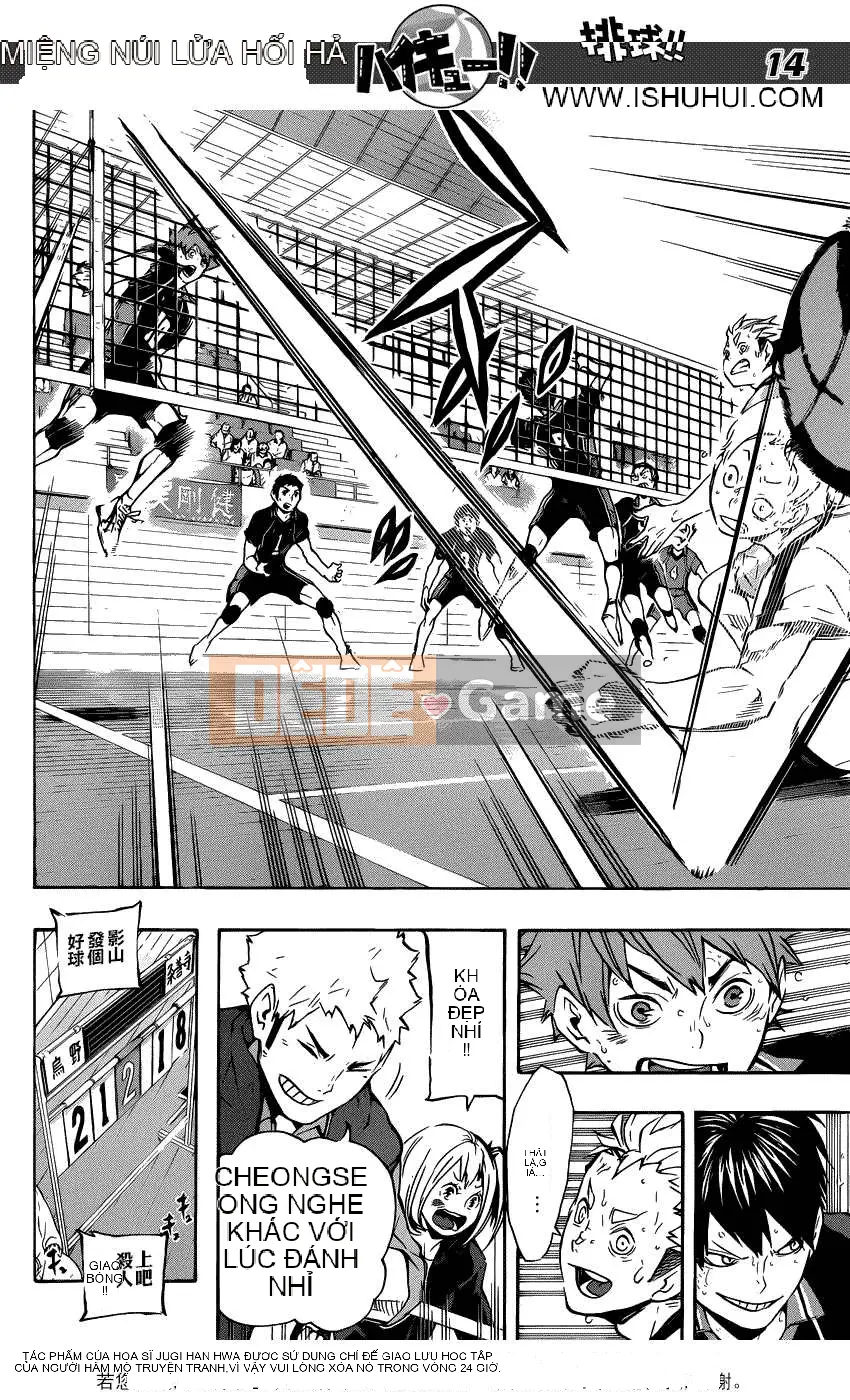 Cậu bé bóng chuyền Chương 114