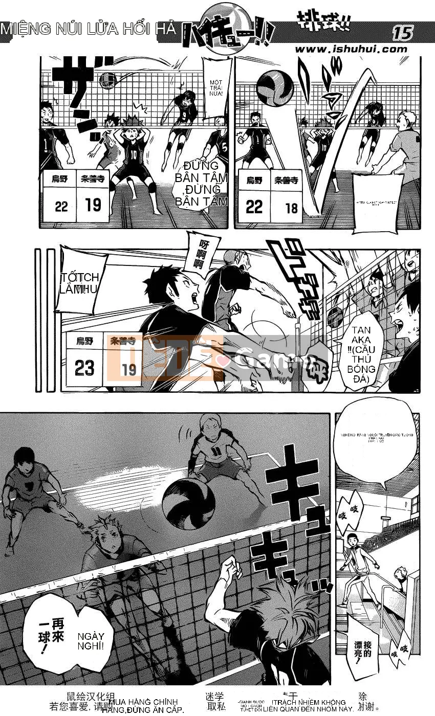 Cậu bé bóng chuyền Chương 114