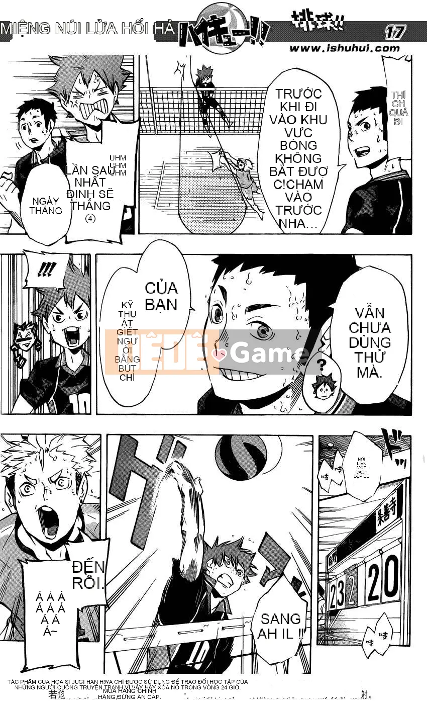 Cậu bé bóng chuyền Chương 114