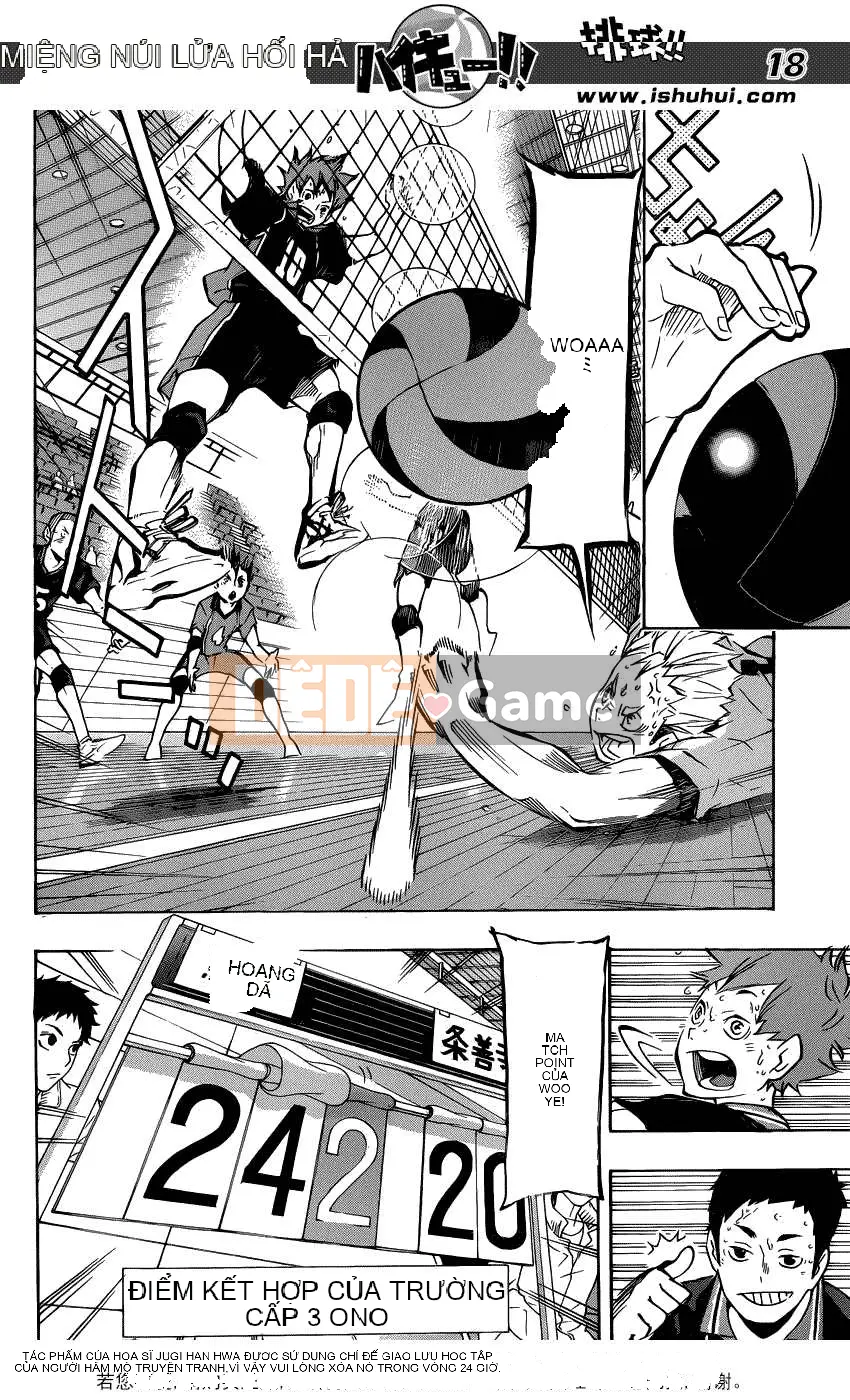 Cậu bé bóng chuyền Chương 114