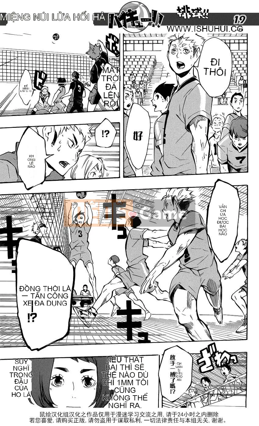 Cậu bé bóng chuyền Chương 114