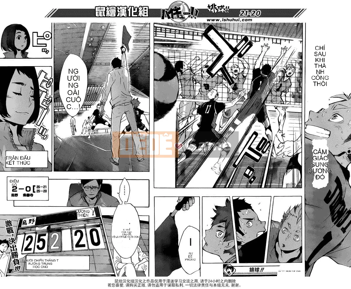 Cậu bé bóng chuyền Chương 114