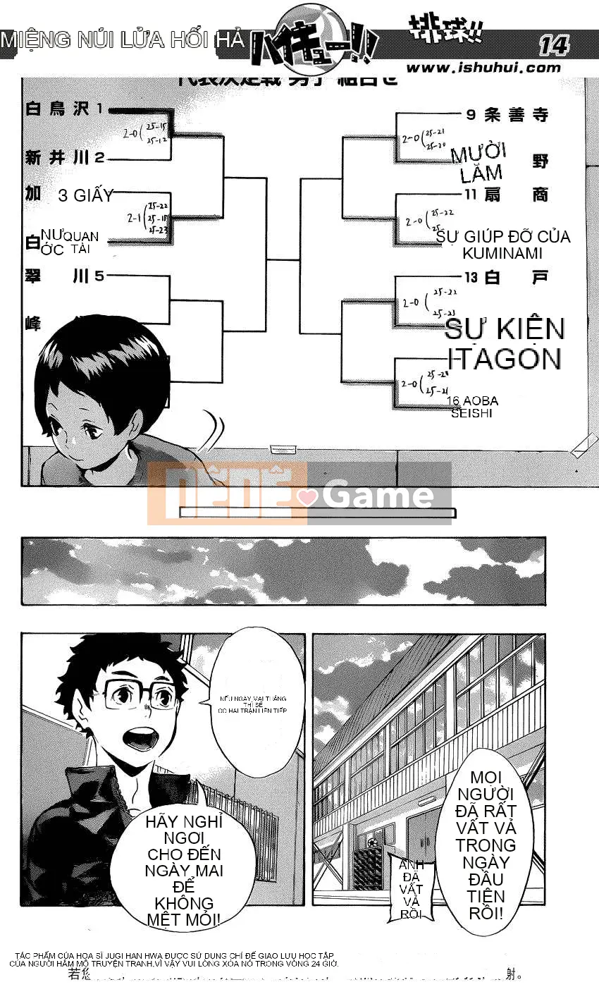 Cậu bé bóng chuyền Chương 115