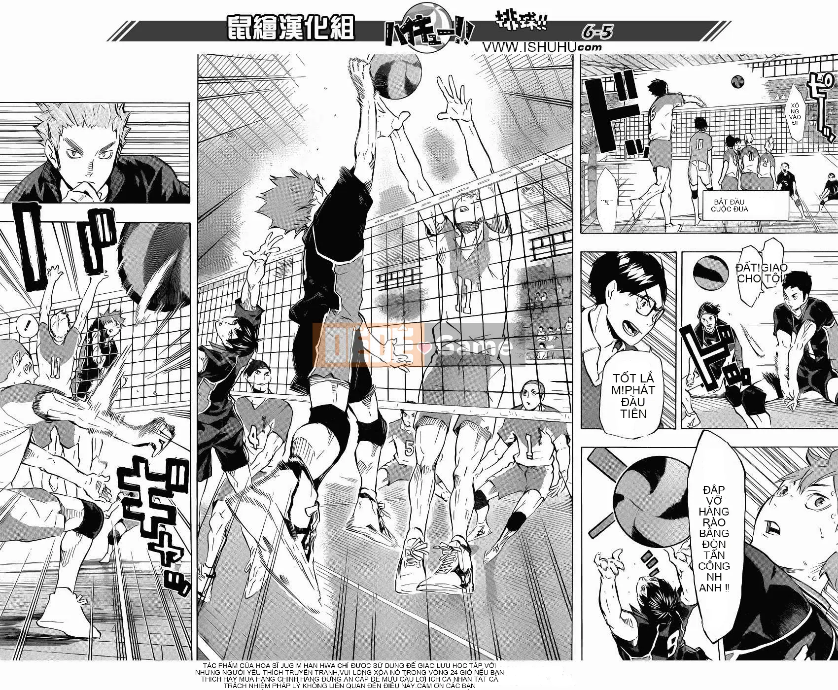 Cậu bé bóng chuyền Chương 116