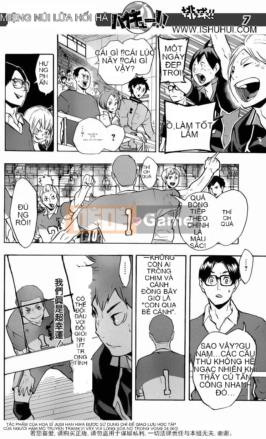 Cậu bé bóng chuyền Chương 116