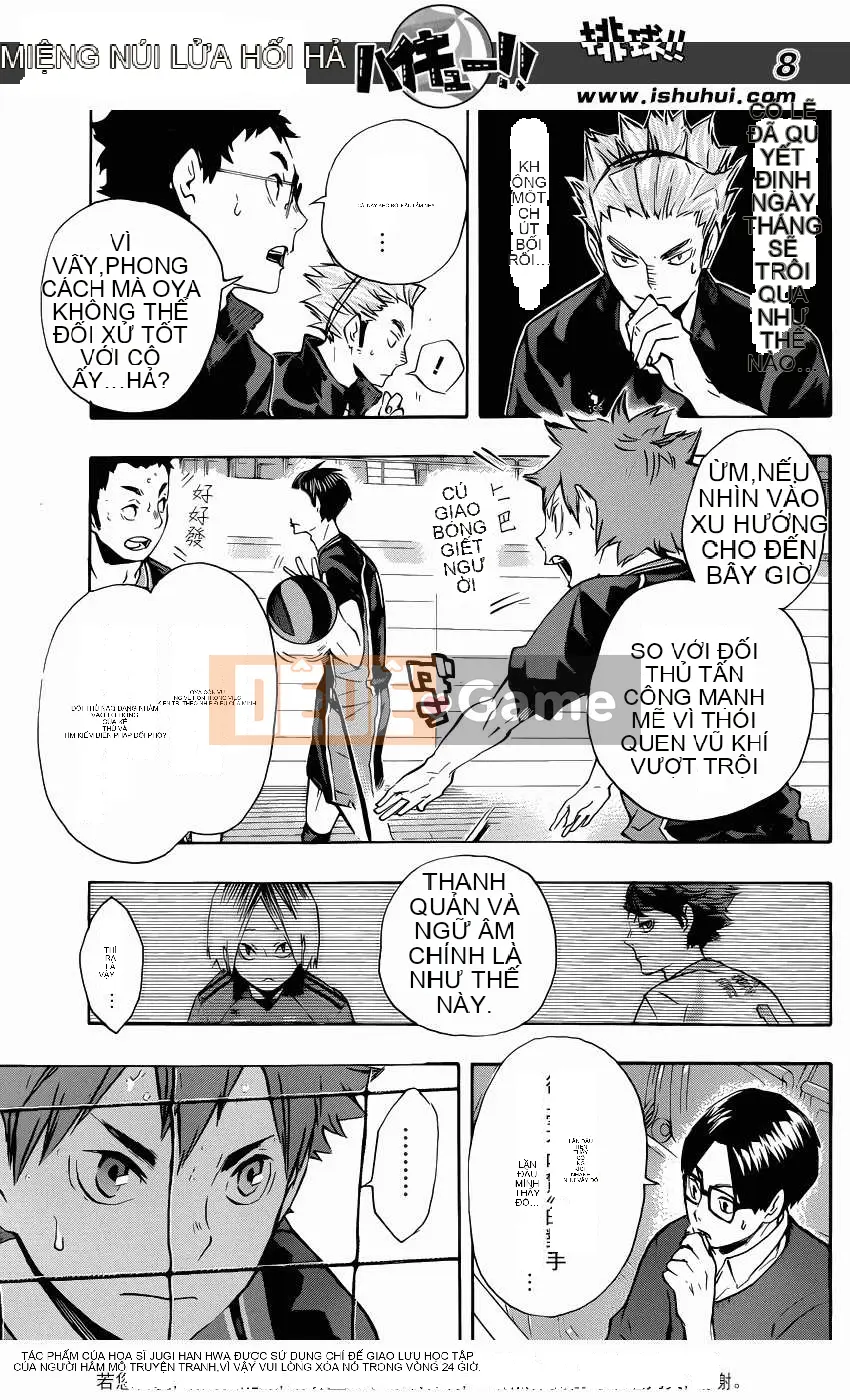 Cậu bé bóng chuyền Chương 116