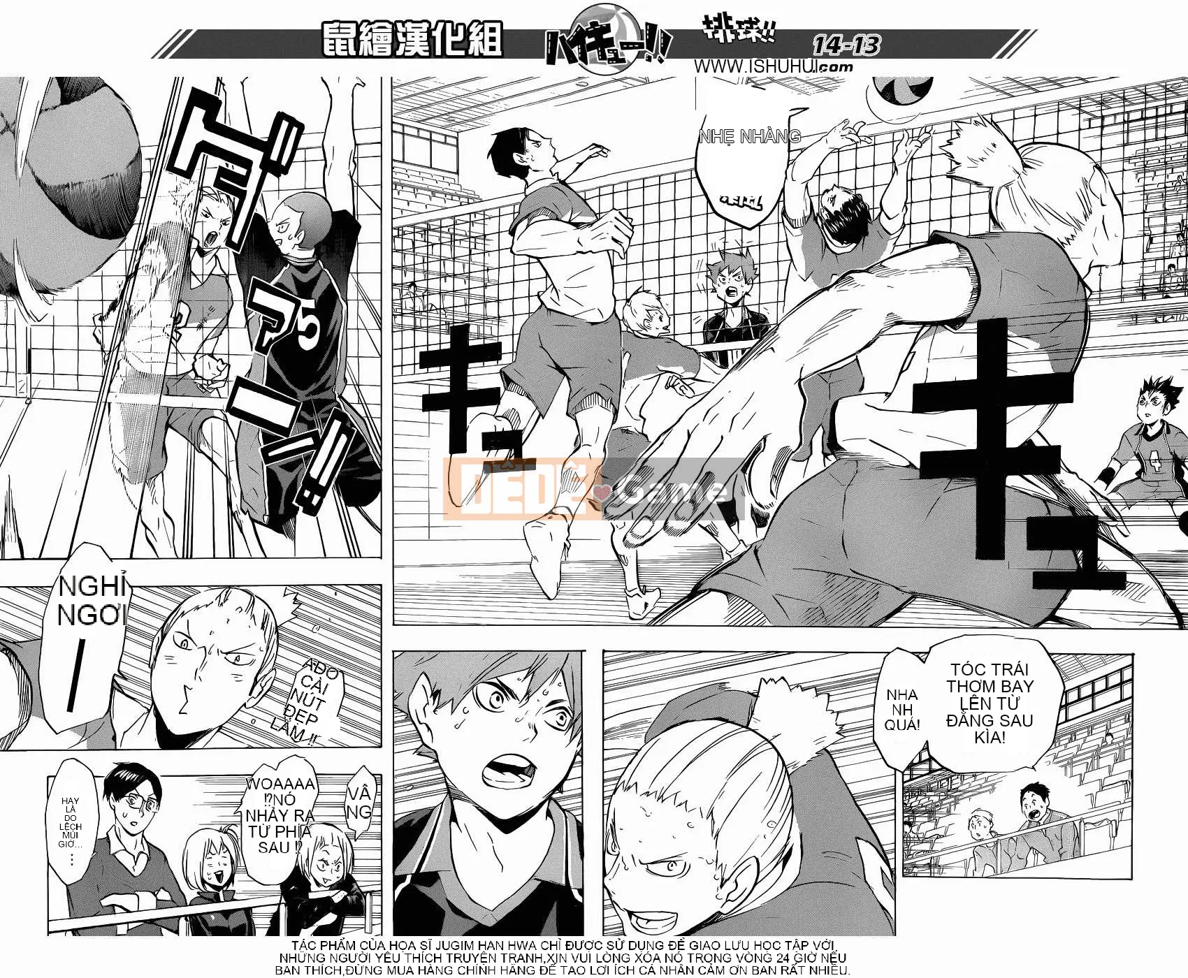 Cậu bé bóng chuyền Chương 116