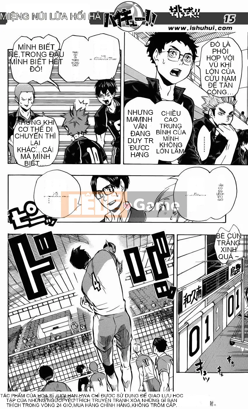 Cậu bé bóng chuyền Chương 116