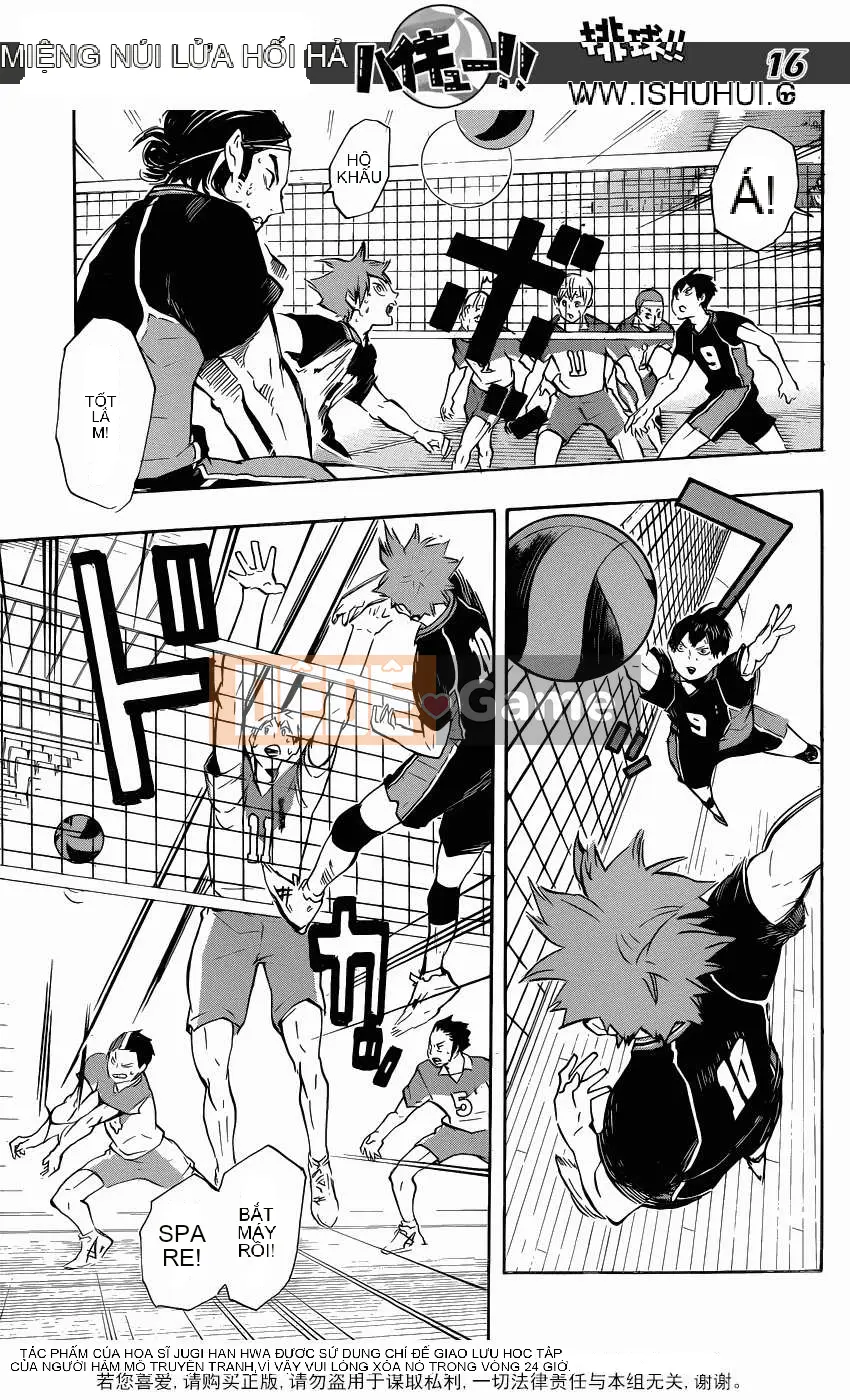 Cậu bé bóng chuyền Chương 116