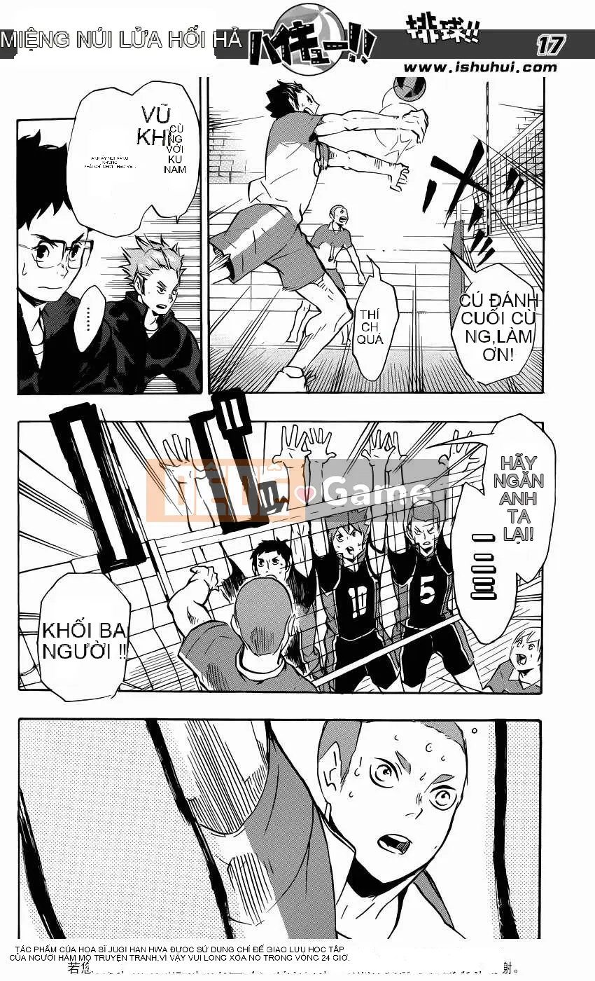 Cậu bé bóng chuyền Chương 116