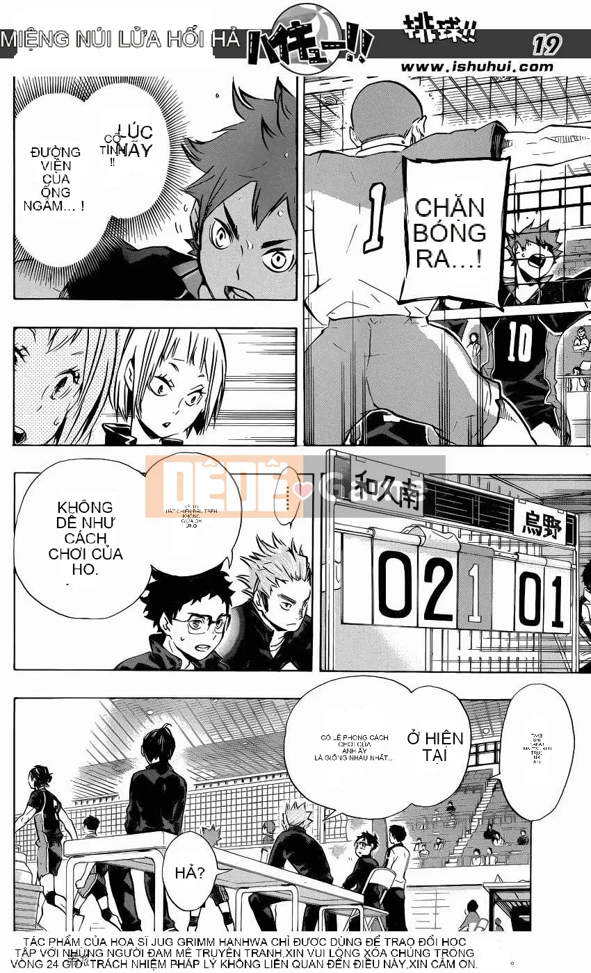 Cậu bé bóng chuyền Chương 116