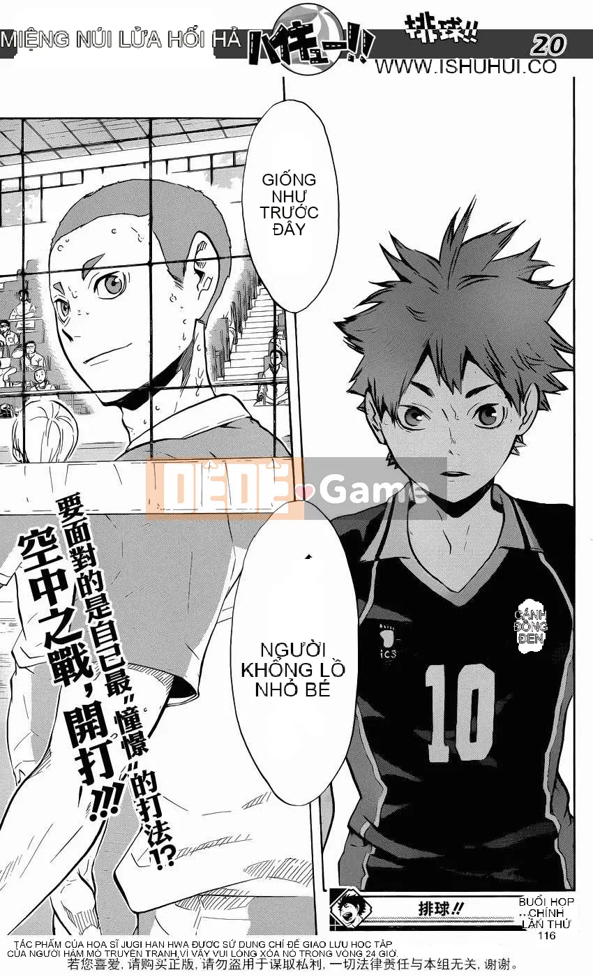 Cậu bé bóng chuyền Chương 116