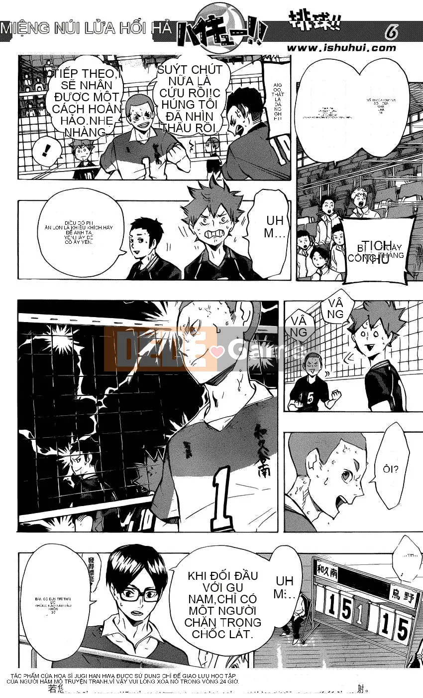 Cậu bé bóng chuyền Chương 117