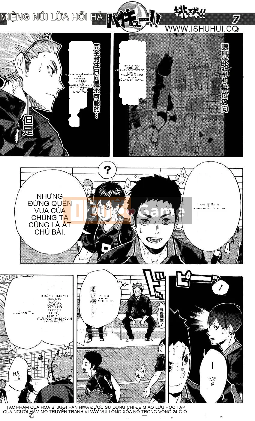 Cậu bé bóng chuyền Chương 117