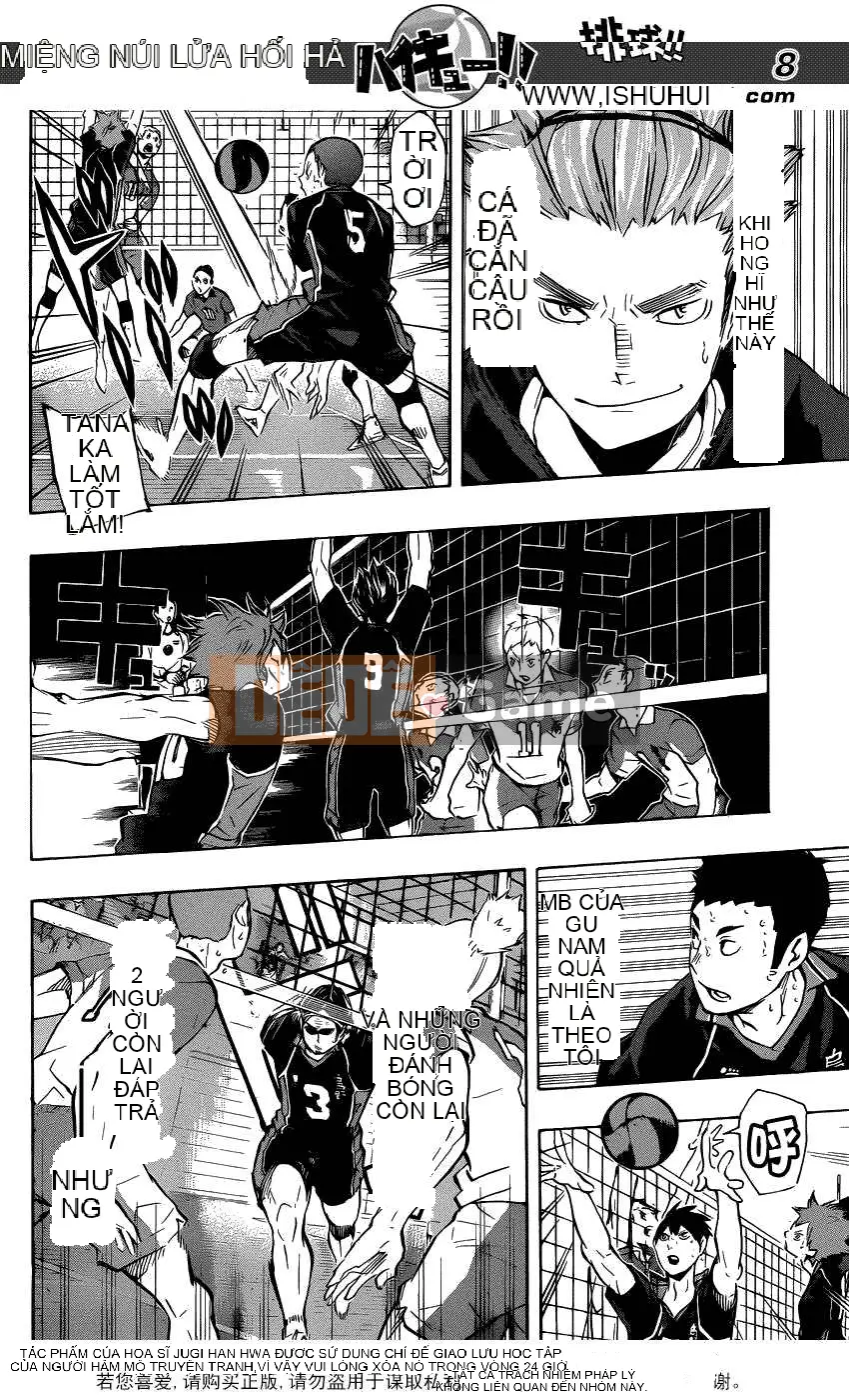 Cậu bé bóng chuyền Chương 117