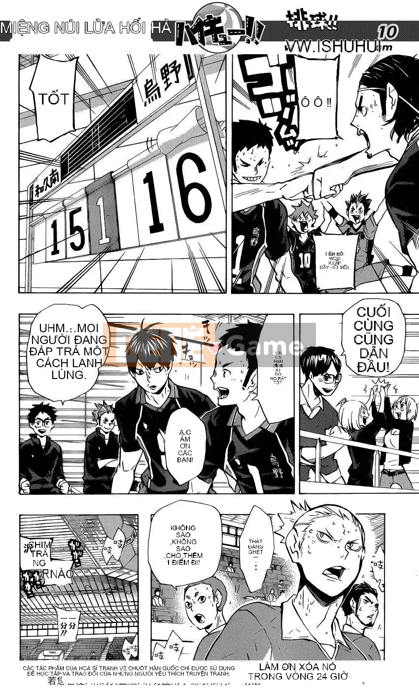 Cậu bé bóng chuyền Chương 117