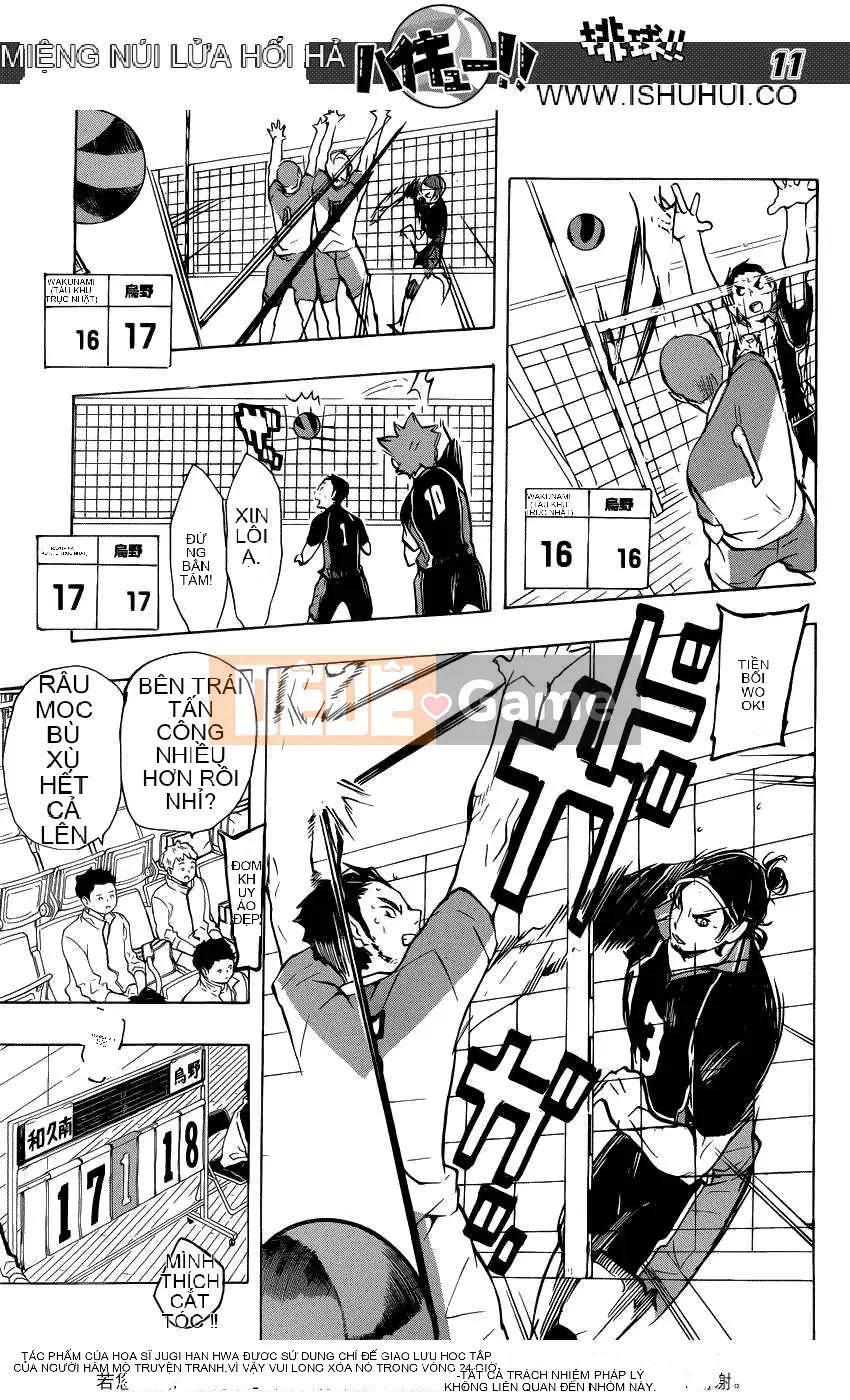 Cậu bé bóng chuyền Chương 117