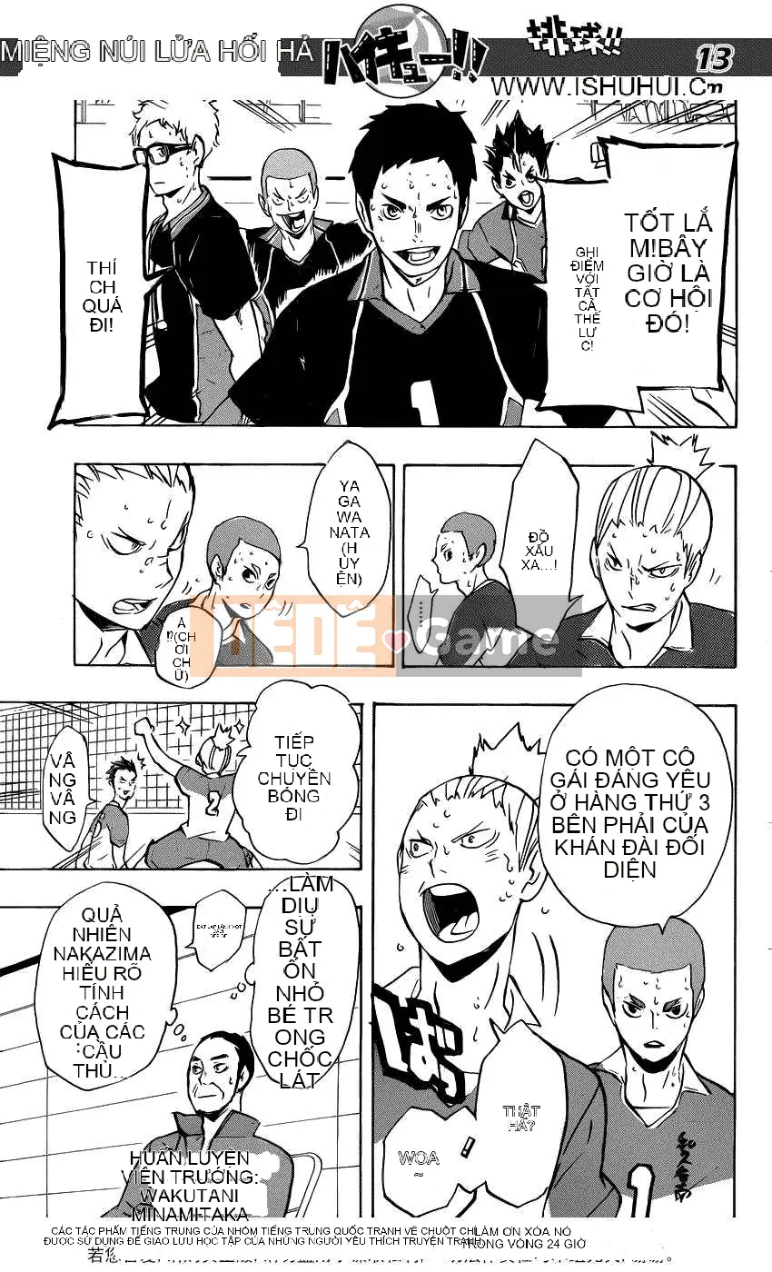 Cậu bé bóng chuyền Chương 117