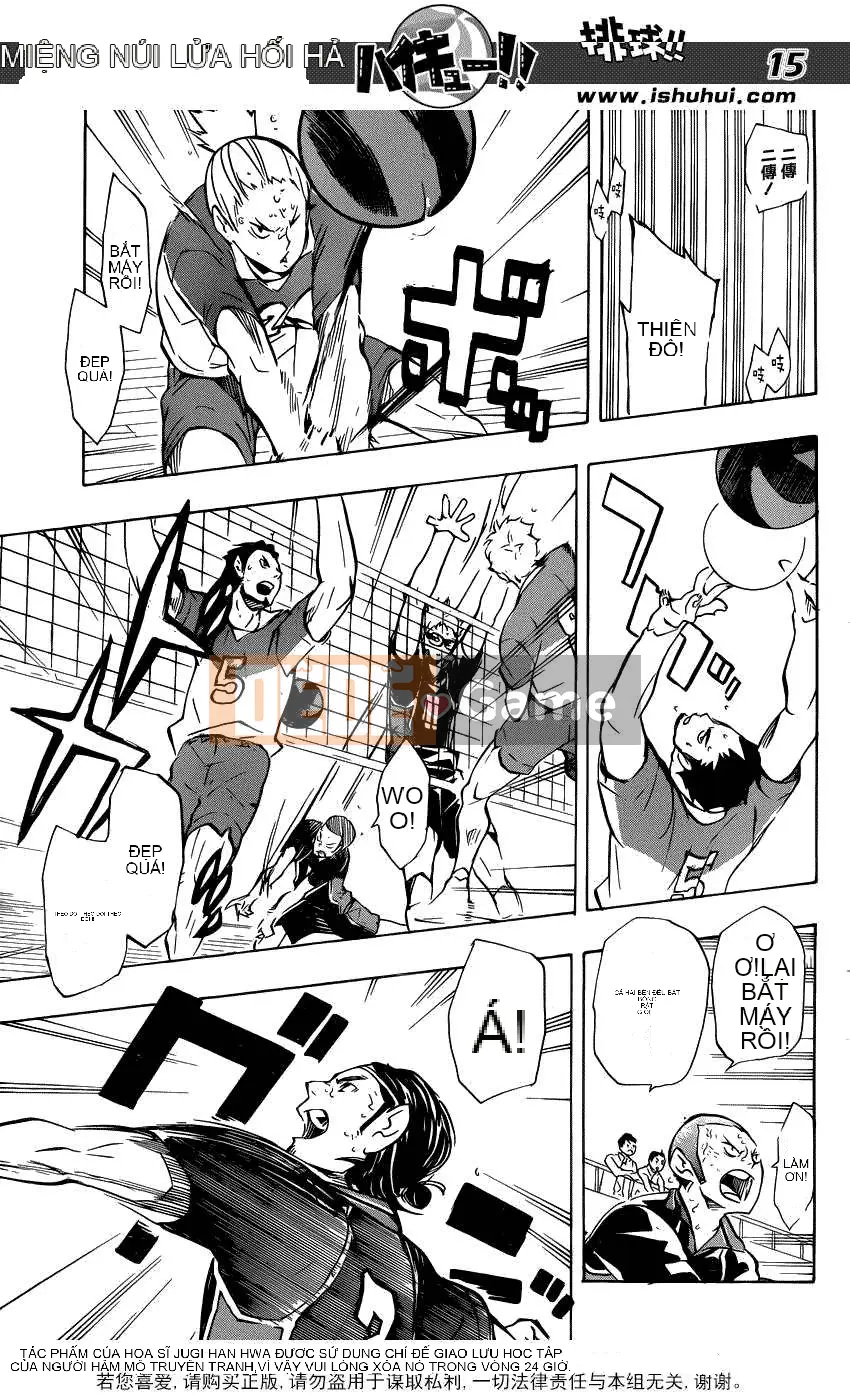 Cậu bé bóng chuyền Chương 117