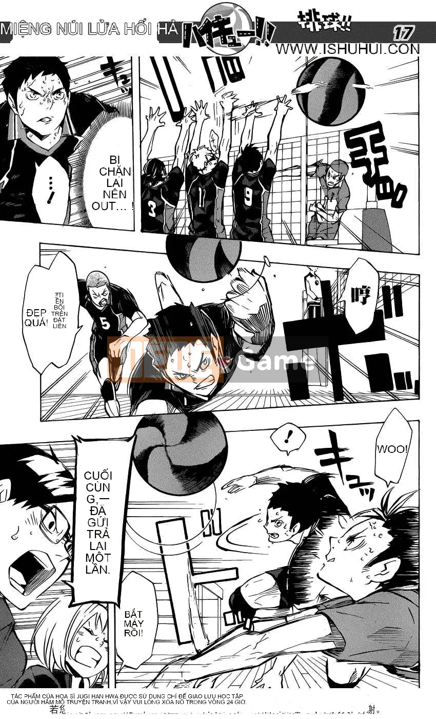 Cậu bé bóng chuyền Chương 117