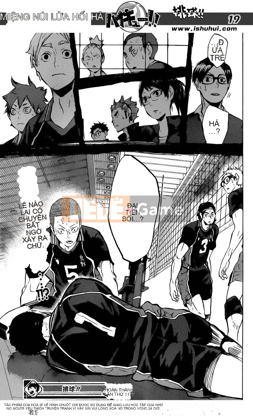 Cậu bé bóng chuyền Chương 117