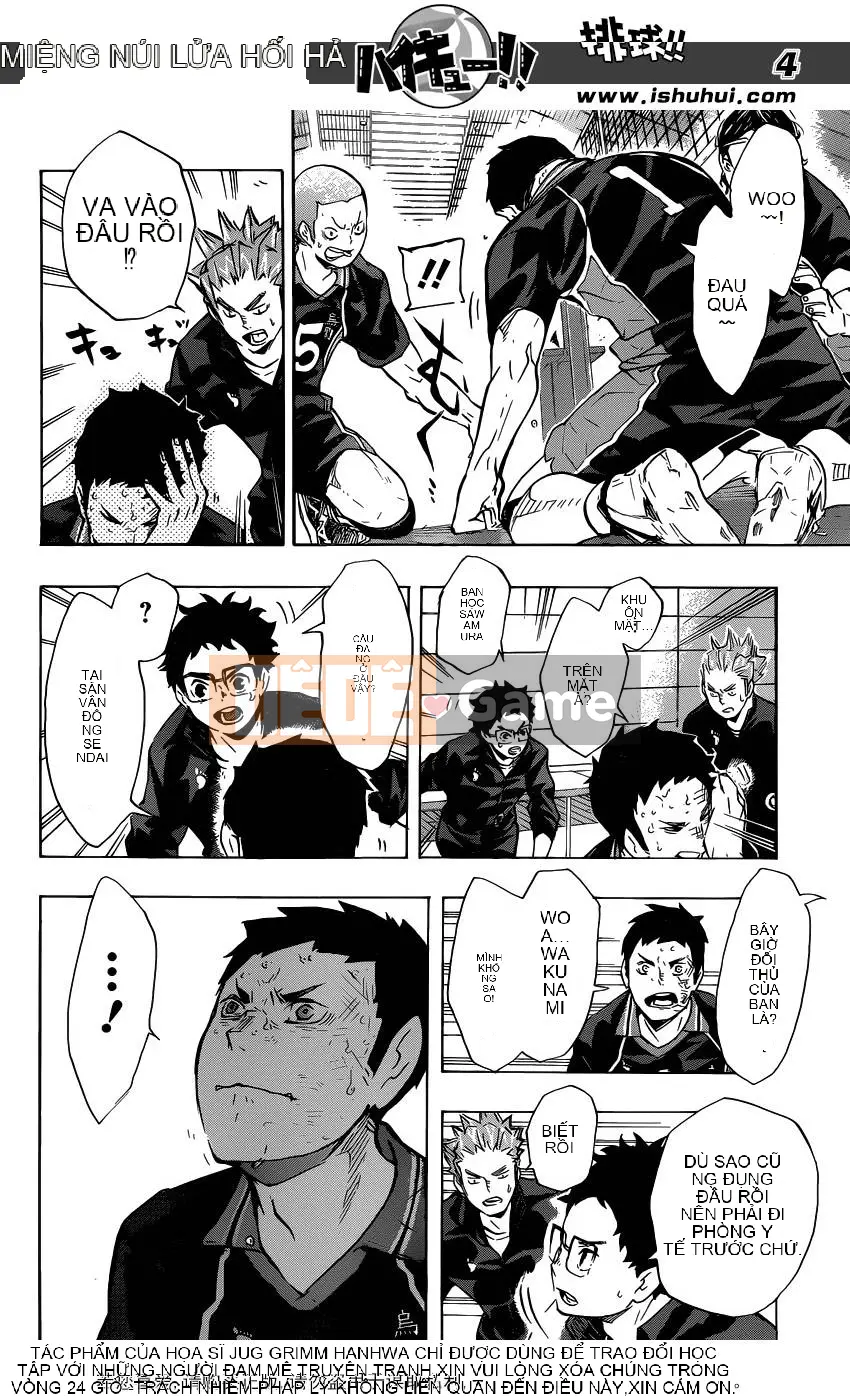 Cậu bé bóng chuyền Chương 118