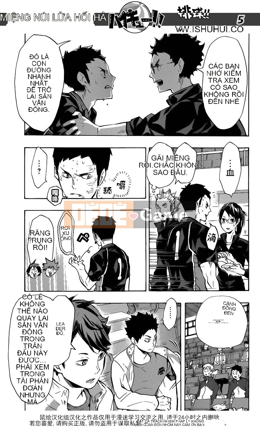 Cậu bé bóng chuyền Chương 118