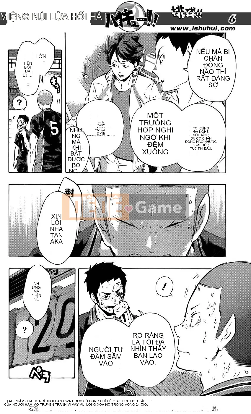 Cậu bé bóng chuyền Chương 118