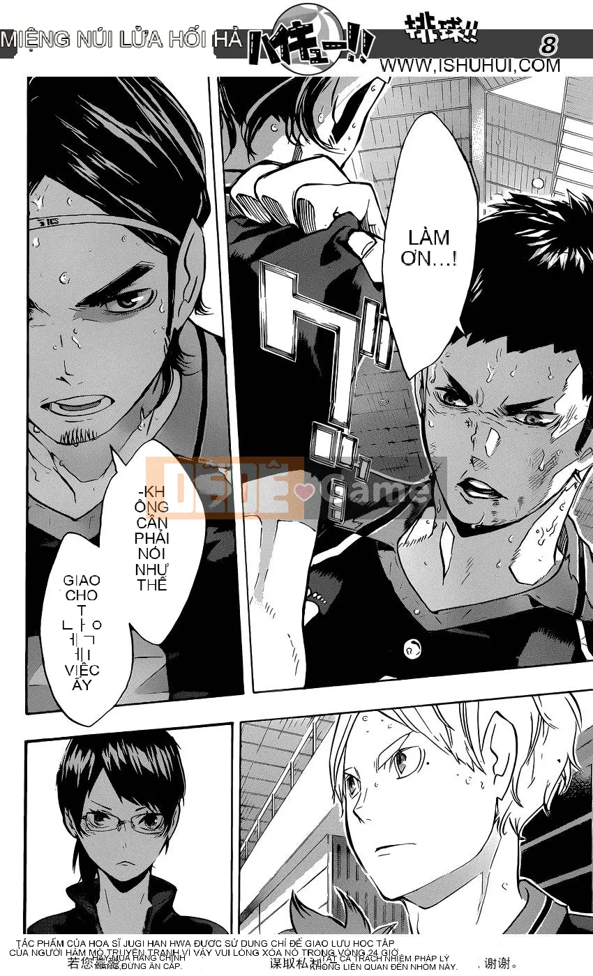 Cậu bé bóng chuyền Chương 118