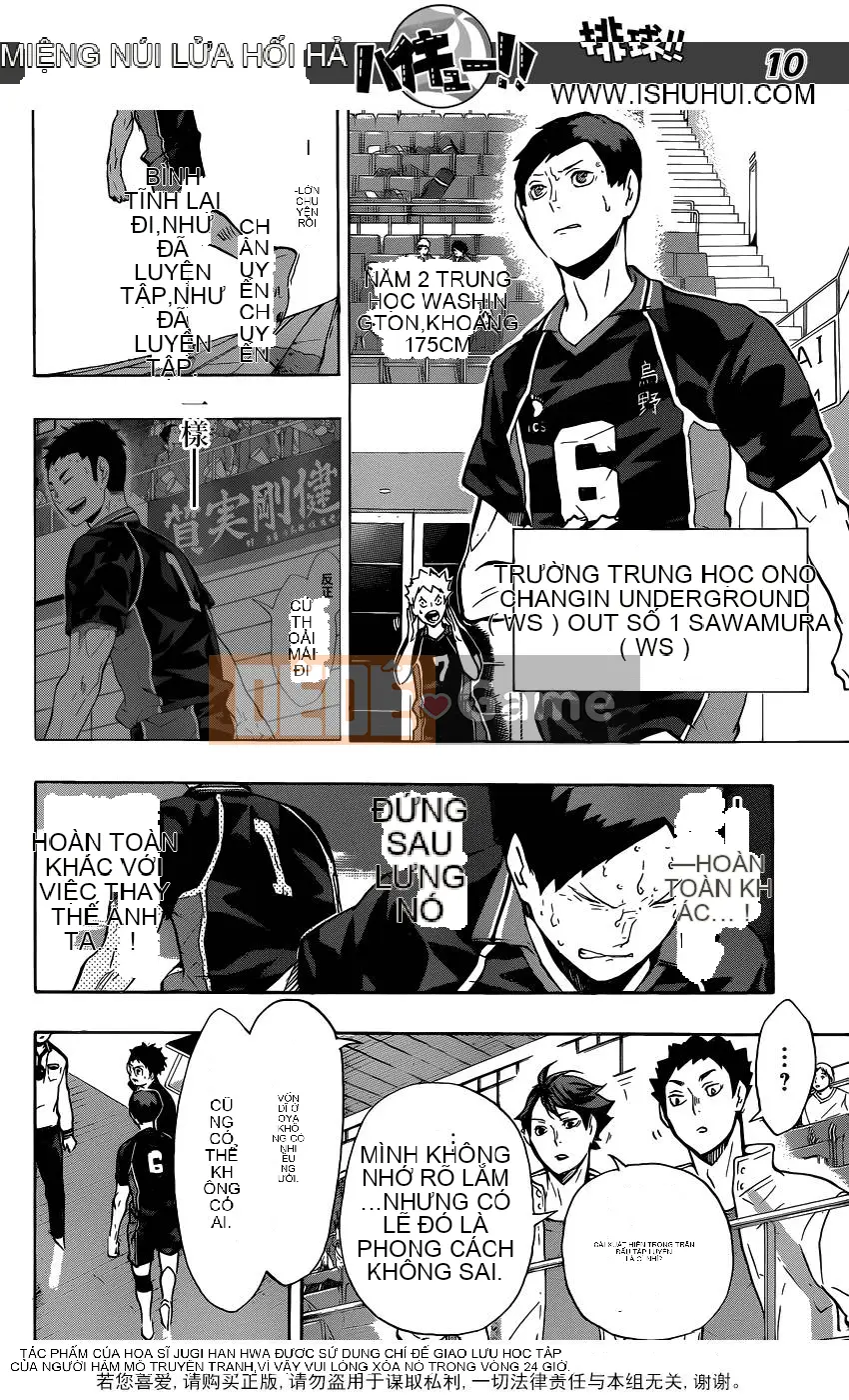 Cậu bé bóng chuyền Chương 118