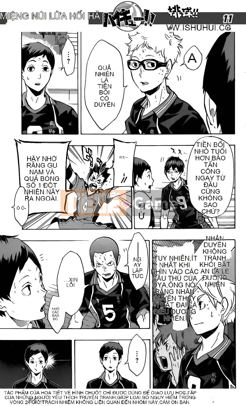 Cậu bé bóng chuyền Chương 118