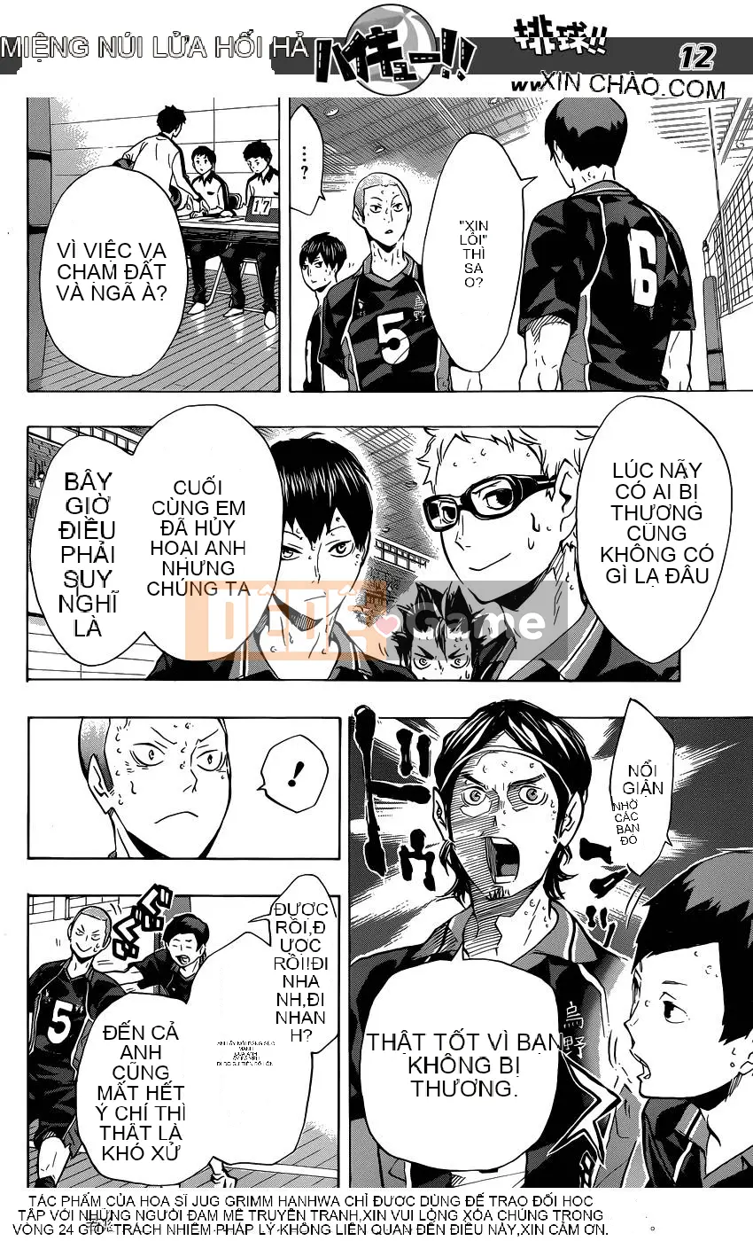 Cậu bé bóng chuyền Chương 118