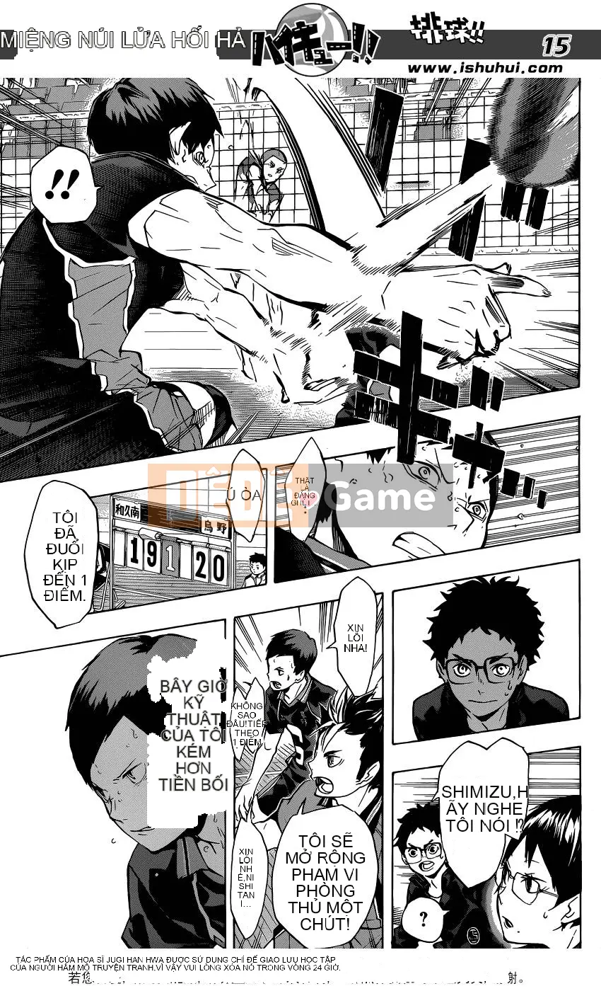 Cậu bé bóng chuyền Chương 118