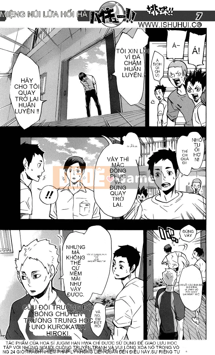 Cậu bé bóng chuyền Chương 119