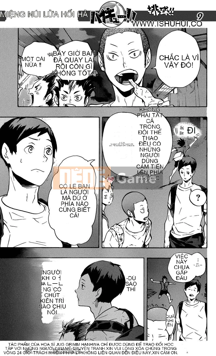 Cậu bé bóng chuyền Chương 119