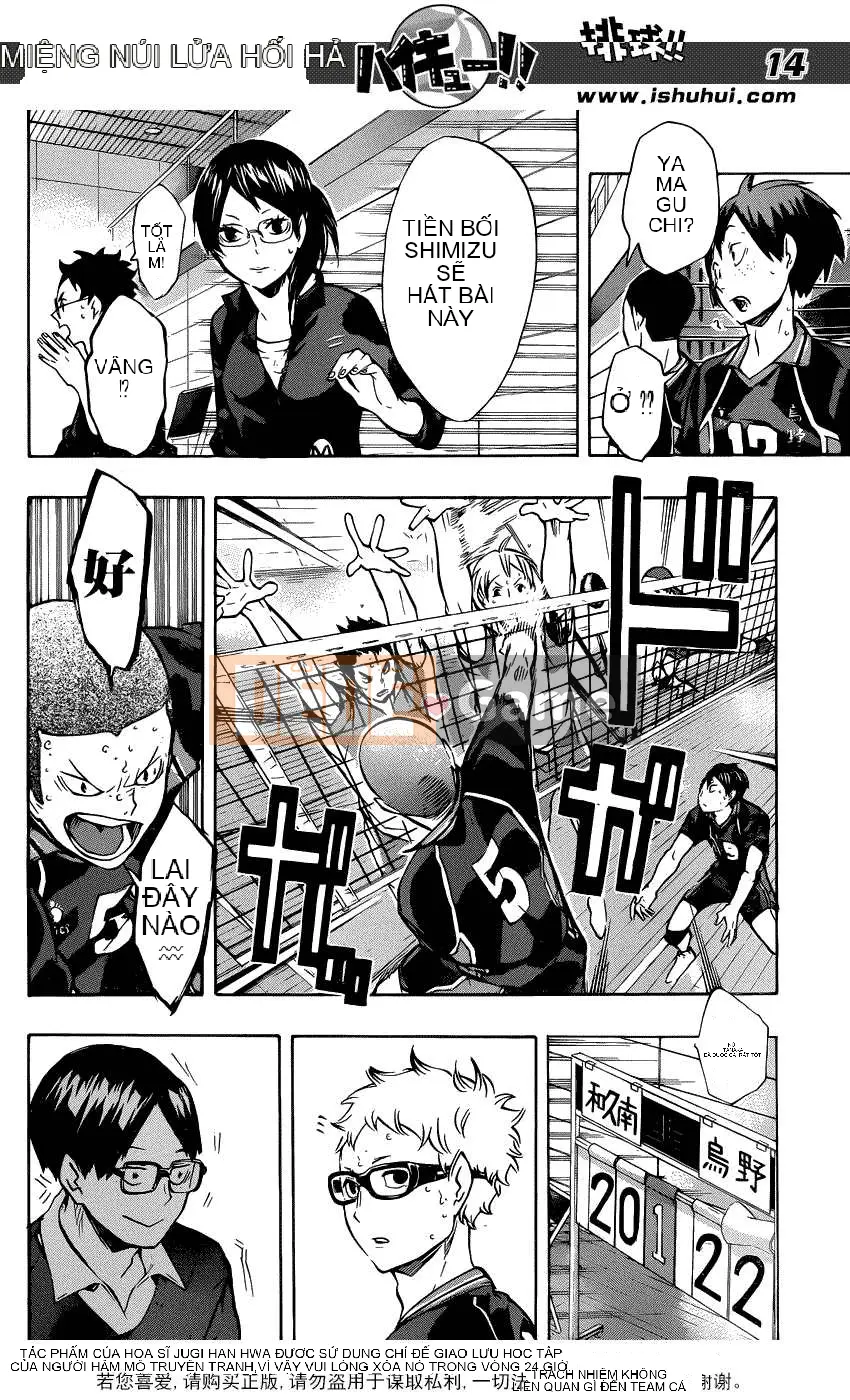 Cậu bé bóng chuyền Chương 119