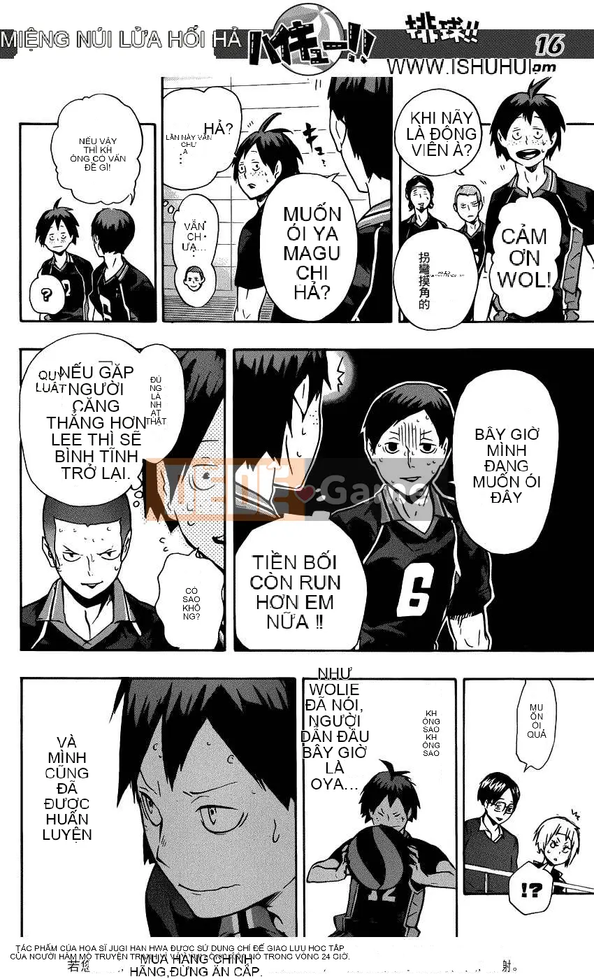 Cậu bé bóng chuyền Chương 119