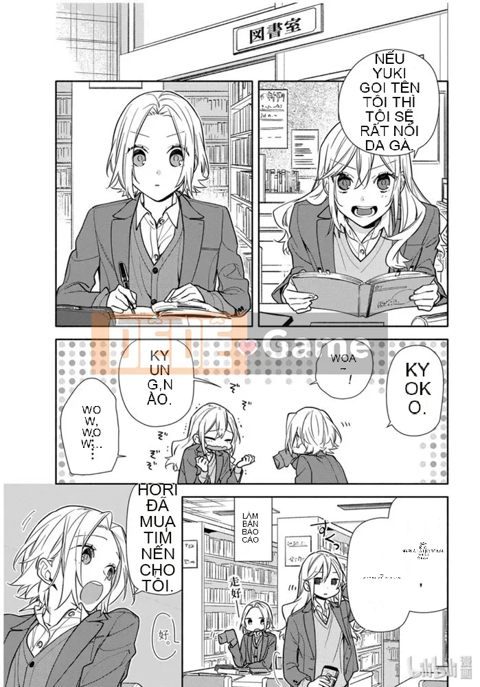 Làng Horiyomiya Chương 116