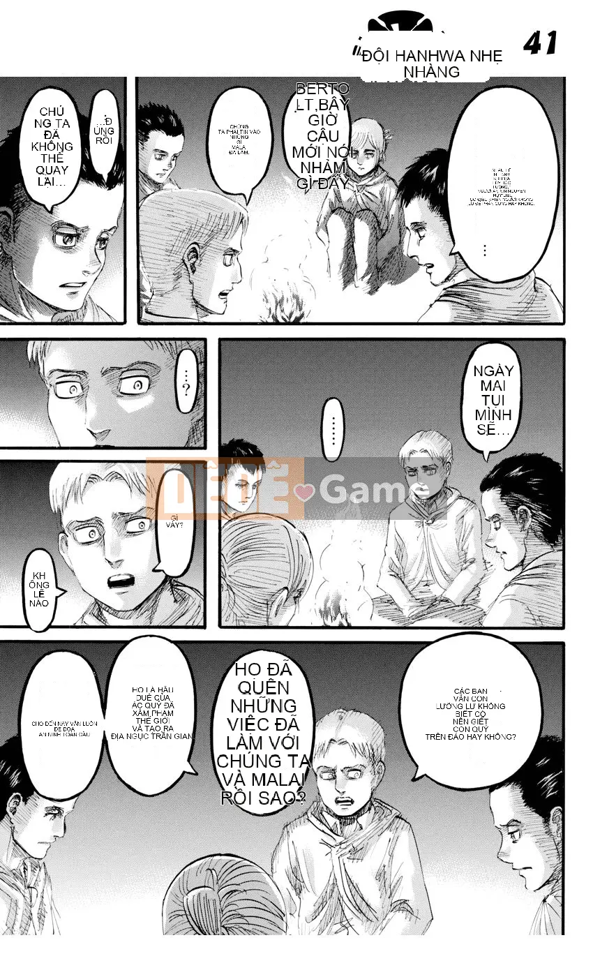 Tấn công vào Titan Chương 095