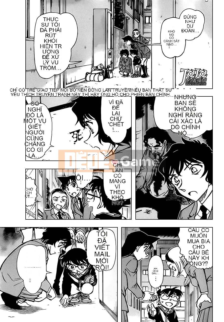 Thám tử Conan Chương 814