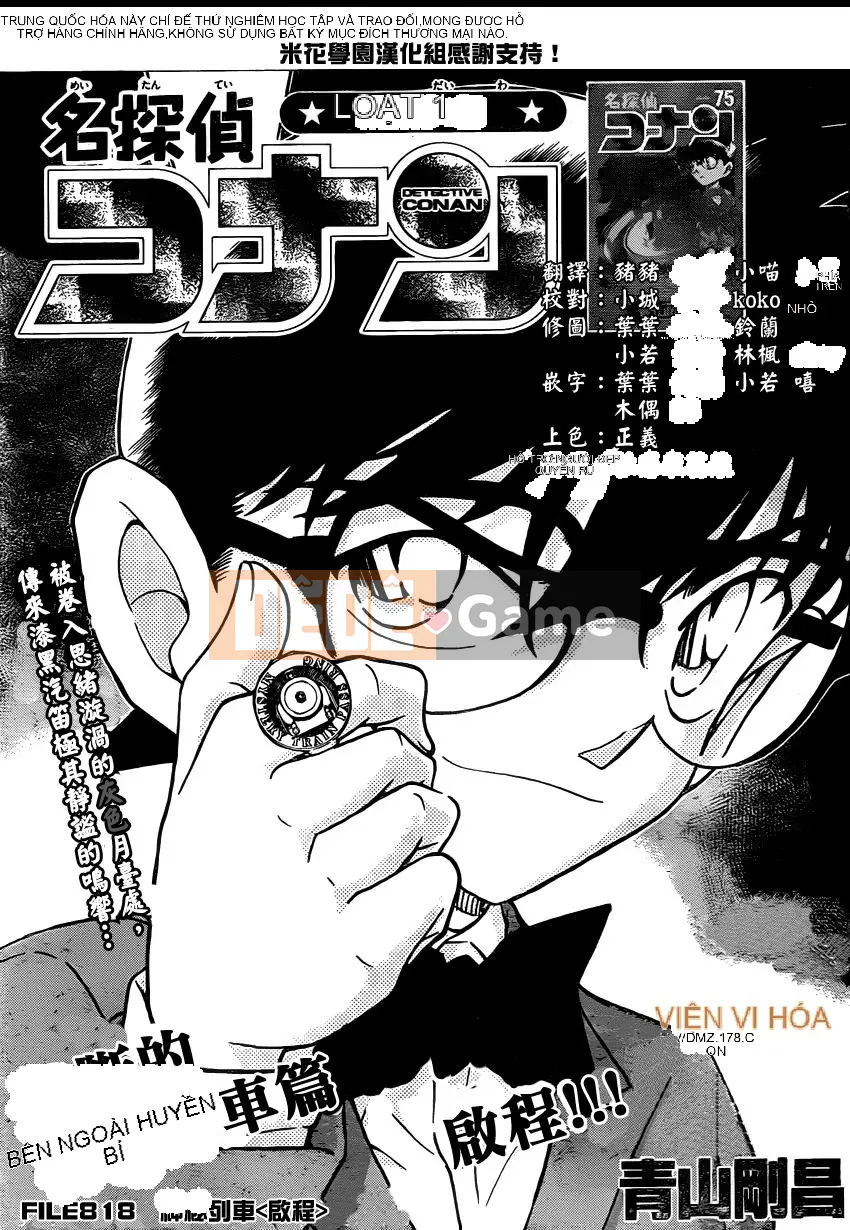 Thám tử Conan Chương 818