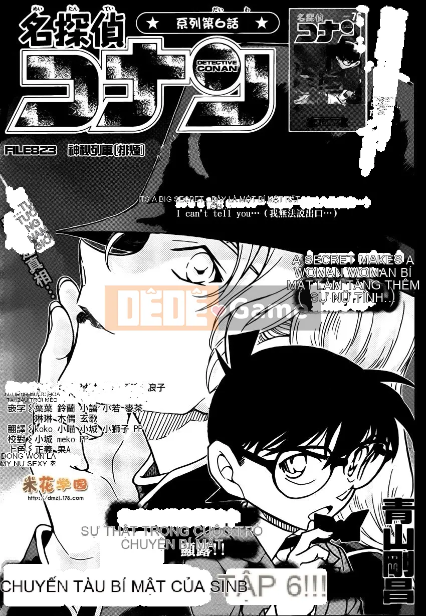 Thám tử Conan Chương 823
