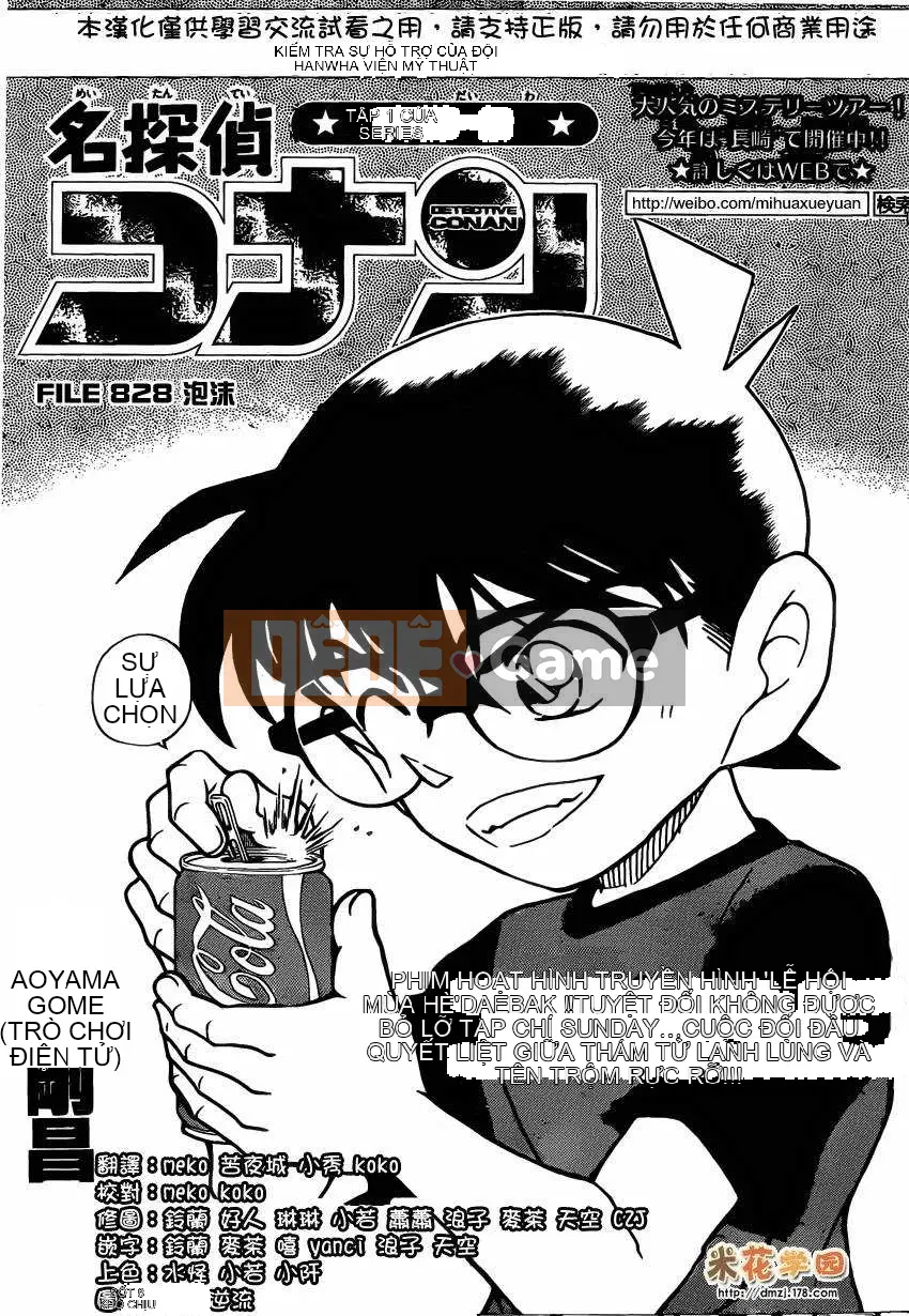 Thám tử Conan Chương 828