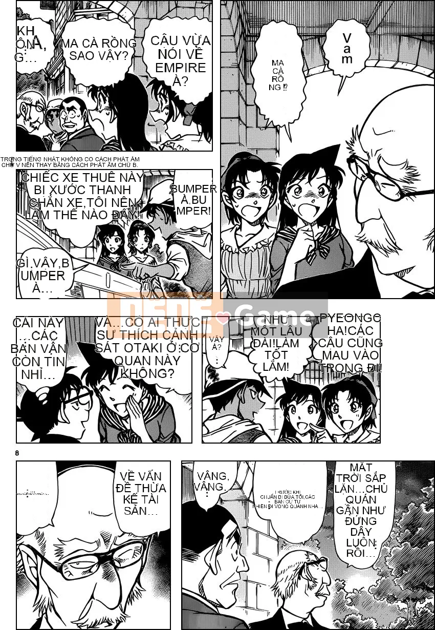 Thám tử Conan Chương 834