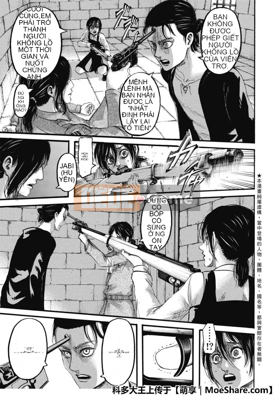 Tấn công vào Titan Chương 116