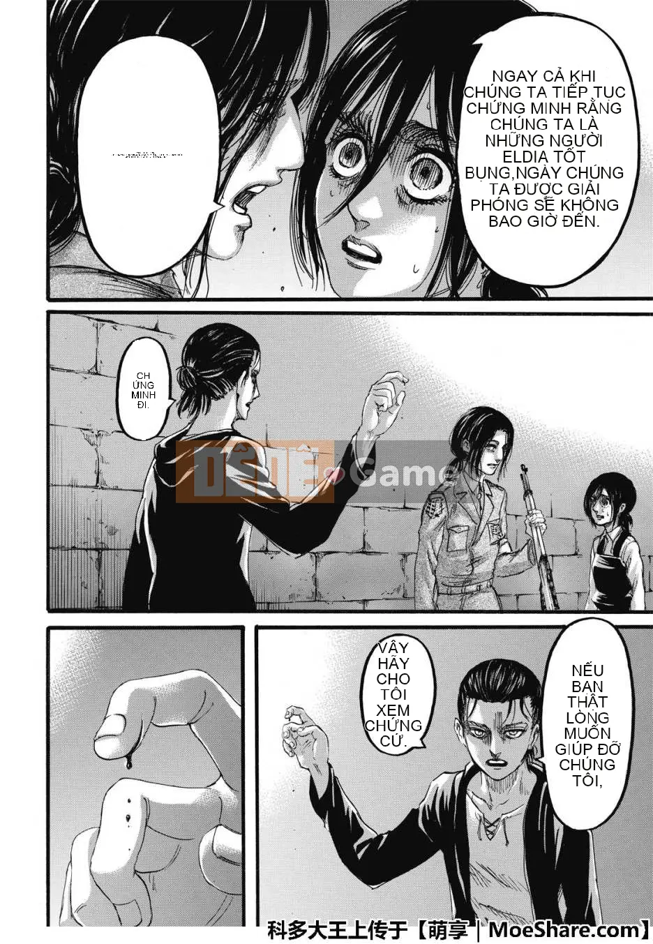 Tấn công vào Titan Chương 116